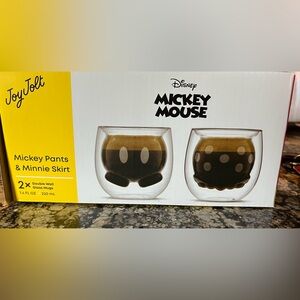 Disney Mickey Mouse Double-Walled Glasses